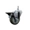 Service Caster 35 Inch Gray Polyurethane 12 MM Threaded Stem Caster with Brake SCC-TS20S3514-PPUB-PLB-M1215 - alternate 1